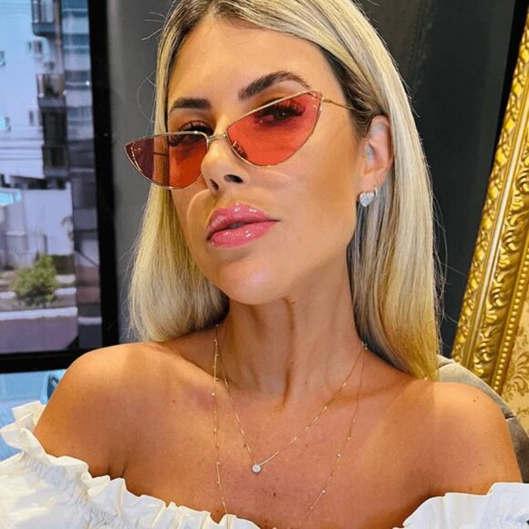 Dior MISSDIOR B1U B0N0 Cat Eye Sunglasses - Gold/Pink - Picture 5 of 12